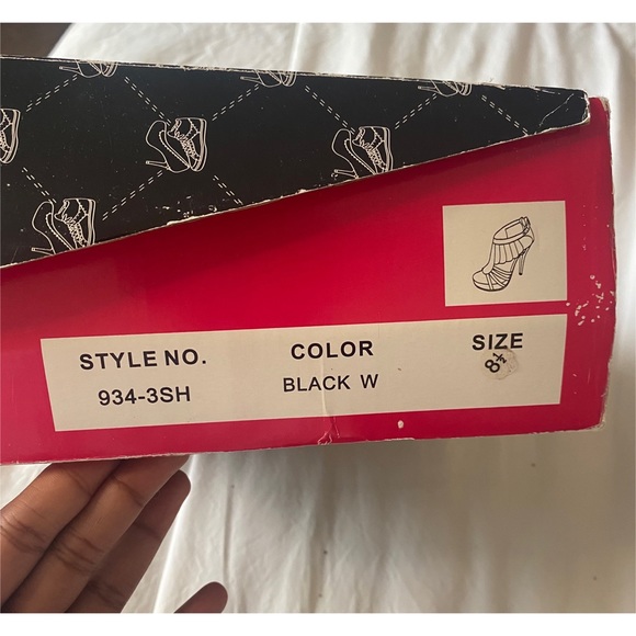 Sheikh Glitter Heel Pumps Size 8.5 Women Girls Shoes - Picture 7 of 7